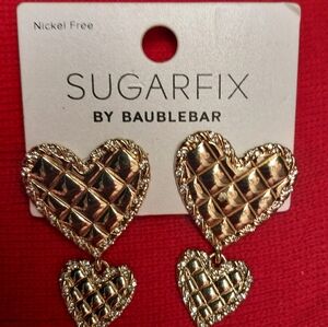 SUGARFIX By Gaublebar Heart Earrings